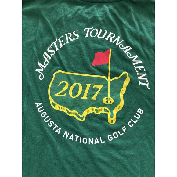 2017 Masters Augusta National Exclusive Men's T-Shirt Green • XL - Picture 8 of 8